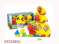 ST233825 - B/O TORTOISE WITH BLOCK