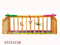 ST234138 - 婴儿床上圆拱门吊公仔