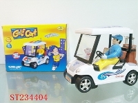 ST234404 - B/O GOLF CART WITH LIGHT MUSIC
