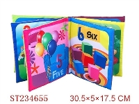 ST234655 - 英文婴儿数字布书