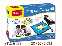 ST235158 - 5 IN 1 MAGNETISM GAMES