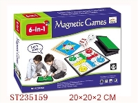 ST235159 - 6 IN 1 MAGNETISM GAMES