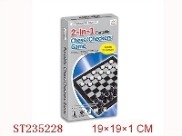 ST235228 - 2 IN 1 CHESS GAMES