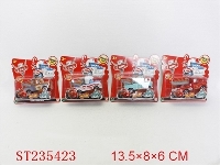 ST235423 - 惯性汽车总动员2（4款4色/带白灯/包电）