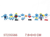 ST235566 - 3" SMURFS TOYS ,24PCS