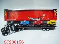 ST236156 - 惯性拉头车带3只华夏悍马车