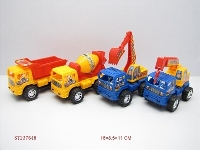 ST237548 - 惯性工程车 4款2色