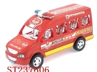 ST237606 - 惯性警车  蓝 红 白