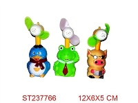 ST237766 - 3ASSTD CARTOON FAN