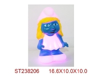 ST238206 - SMURFS WITH LIGHT