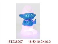 ST238207 - SMURFS WITH LIGHT