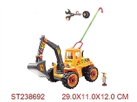 ST238692 - 拆装惯性佛手工程车(1树)