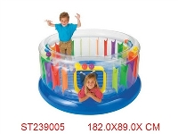 ST239005 - (Intex)jump-o-lene transparent ring bounce