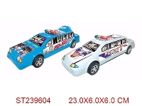 ST239604 - 惯性警车（2款2色混装）