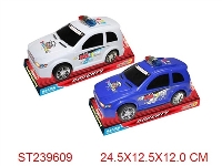 ST239609 - 惯性警车（蓝/白2色混装）