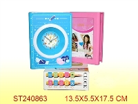 ST240863 - CLOCK AND PHOTO FRAME