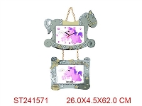 ST241571 - CLOCK AMD PHOTO FRAME