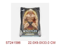 ST241586 - WWE30公分搪塑摔角斗士人偶（四款混装）