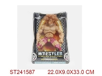 ST241587 - WWE30公分搪塑摔角斗士人偶（四款混装）