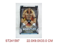 ST241597 - WWE30公分搪塑摔角斗士人偶（四款混装）