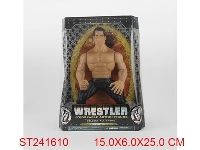 ST241610 - WWE25公分塑胶摔角斗士人偶（四款混装）