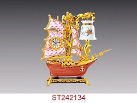 ST242134 - 帆船台灯钟