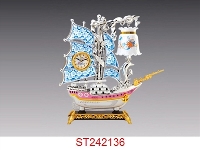 ST242136 - 帆船台灯钟