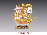 ST242137 - 帆船台灯钟