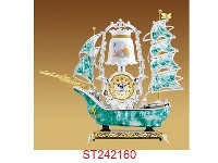 ST242160 - 帆船台灯钟