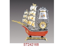 ST242168 - 帆船台灯钟