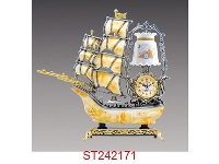 ST242171 - 帆船台灯钟