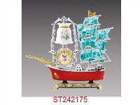 ST242175 - 帆船台灯钟