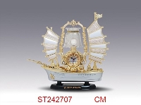 ST242707 - 帆船台灯钟