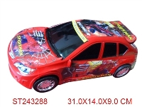 ST243288 - 蜘蛛侠惯性赛车红黑2色