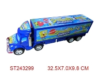 ST243299 - 海绵宝宝喷漆惯性货柜车