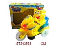 ST243598 - B/O MOTORCYCLE WITH LIGHT & MUSIC