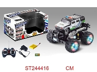 ST244416 - 7/W R/C STUNT CAR WITH LIGHT & MUSIC