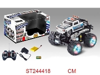 ST244418 - 7/W R/C STUNT CAR WITH LIGHT & MUSIC