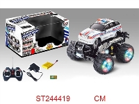ST244419 - 7/W R/C STUNT CAR WITH LIGHT & MUSIC