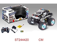 ST244420 - 7/W R/C STUNT CAR WITH LIGHT & MUSIC
