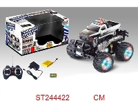 ST244422 - 7/W R/C STUNT CAR WITH LIGHT & MUSIC