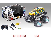 ST244423 - 7/W R/C STUNT CAR WITH LIGHT & MUSIC