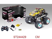 ST244429 - 7/W R/C STUNT CAR WITH LIGHT & MUSIC