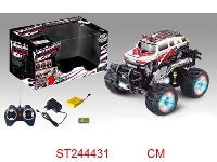 ST244431 - 7/W R/C STUNT CAR WITH LIGHT & MUSIC