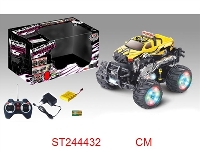 ST244432 - 7/W R/C STUNT CAR WITH LIGHT & MUSIC