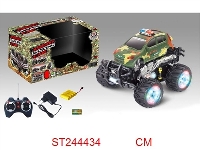ST244434 - 7/W R/C STUNT CAR WITH LIGHT & MUSIC