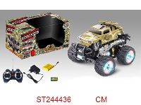 ST244436 - 7/W R/C STUNT CAR WITH LIGHT & MUSIC