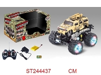 ST244437 - 7/W R/C STUNT CAR WITH LIGHT & MUSIC