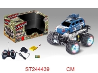 ST244439 - 7/W R/C STUNT CAR WITH LIGHT & MUSIC