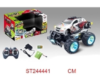 ST244441 - R/C STUNT CAR WITH LIGHT & MUSIC